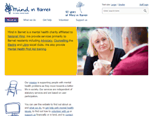 Tablet Screenshot of mindinbarnet.org.uk